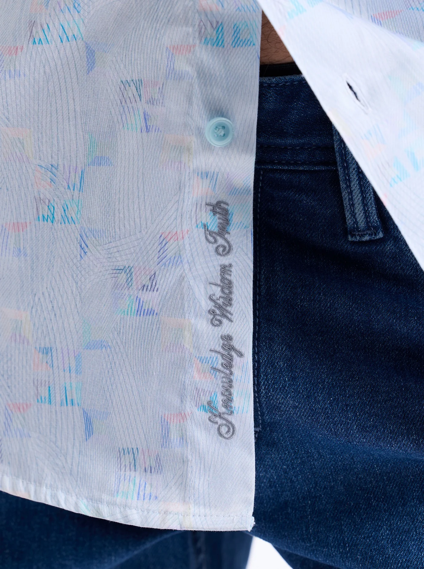 PELL SHORT SLEEVE BUTTON DOWN SHIRT - Image 5