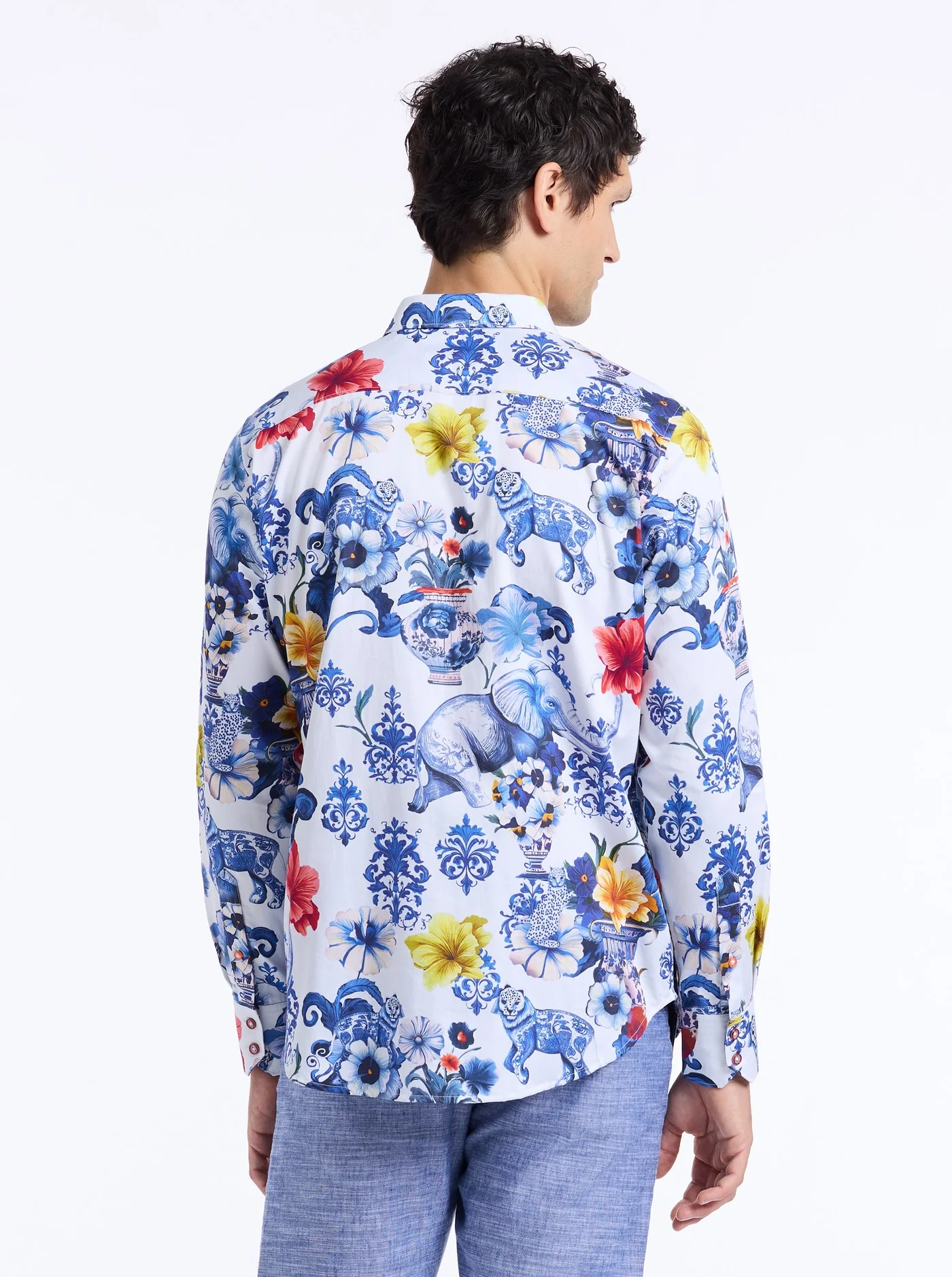 PICCADILLY LONG SLEEVE BUTTON DOWN SHIRT - Image 7