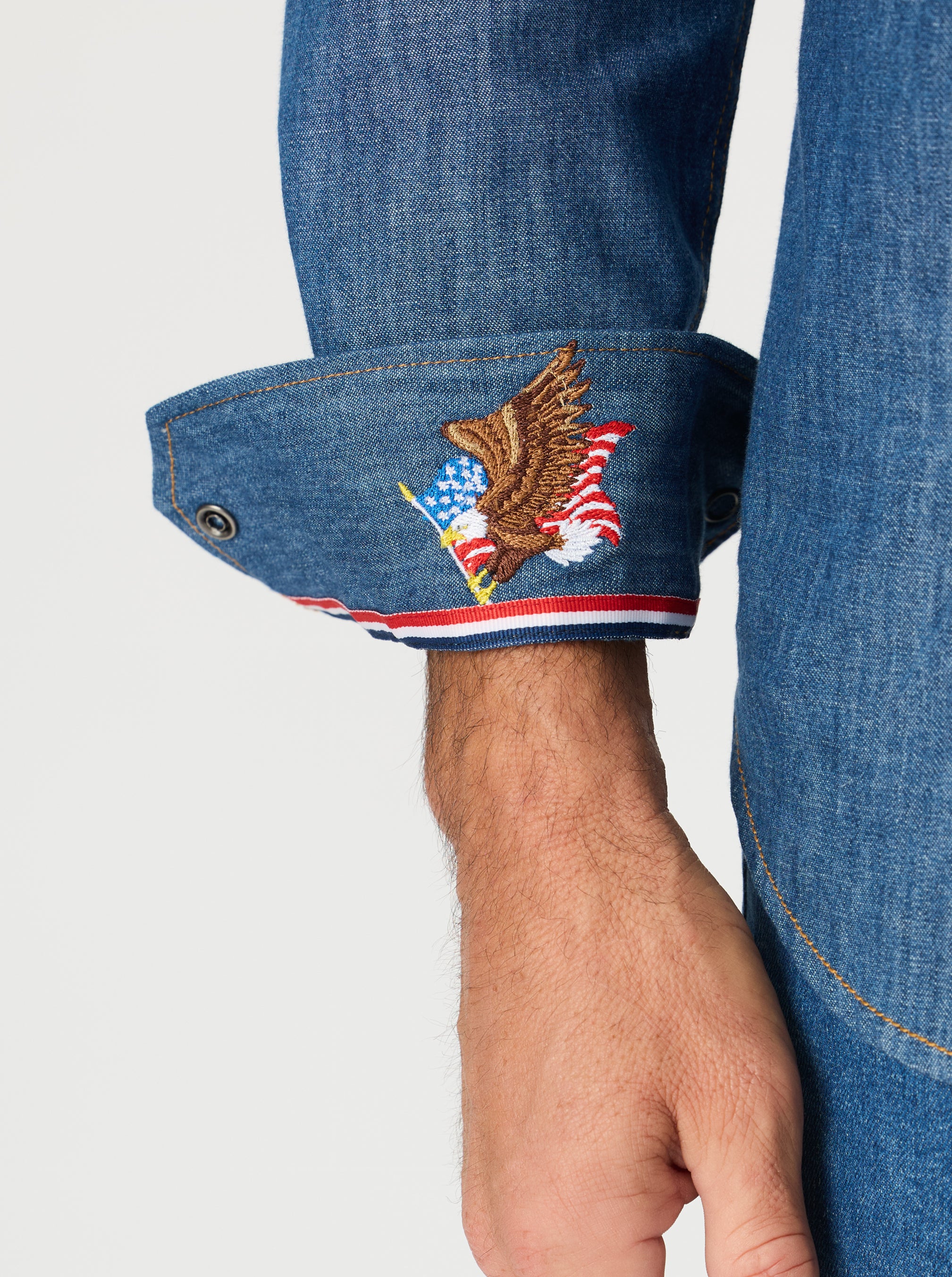 POSTCARDS LONG SLEEVE BUTTON DOWN SHIRT - Image 6