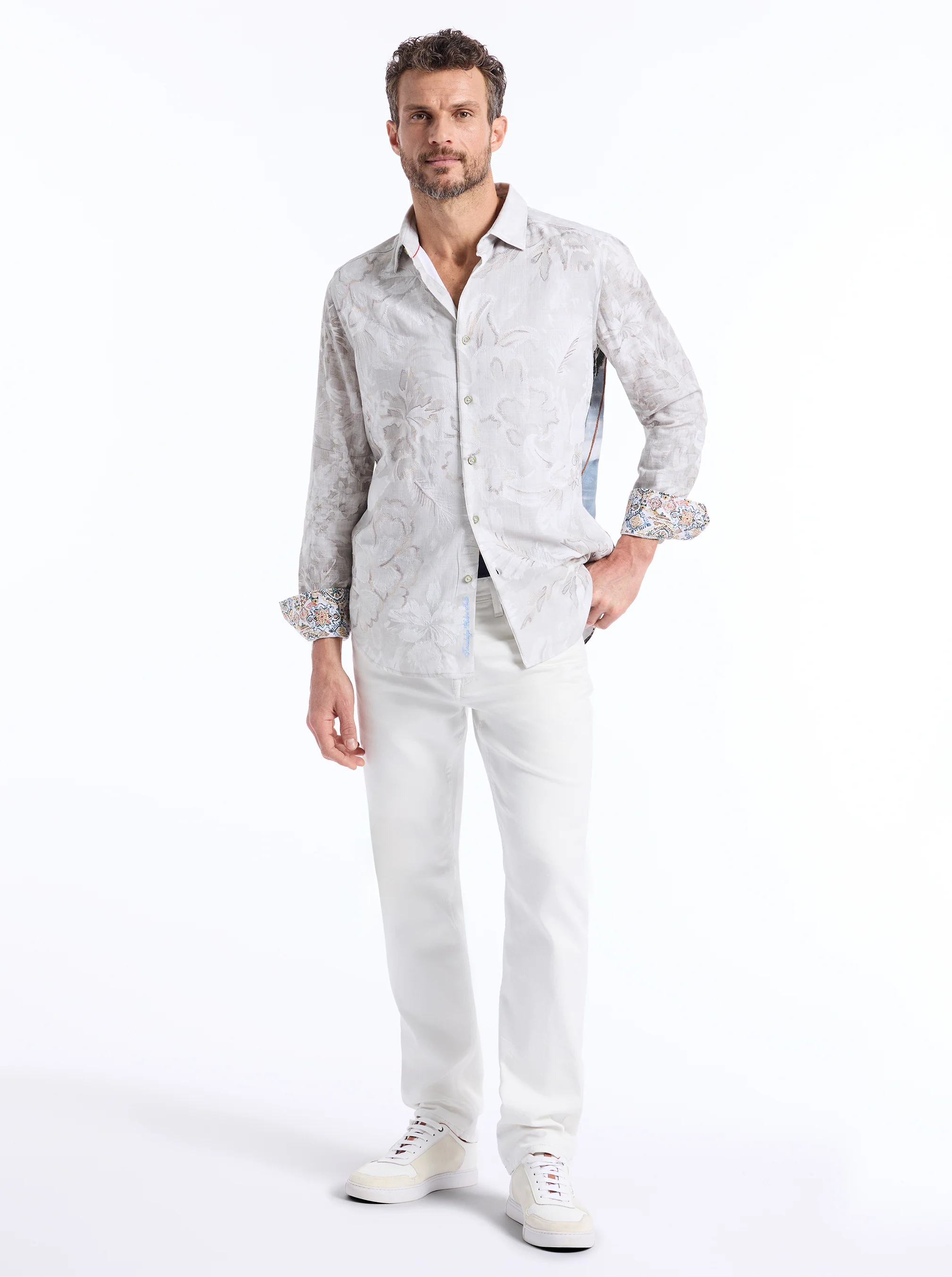 SAND CRUISER LONG SLEEVE BUTTON DOWN SHIRT - Image 10