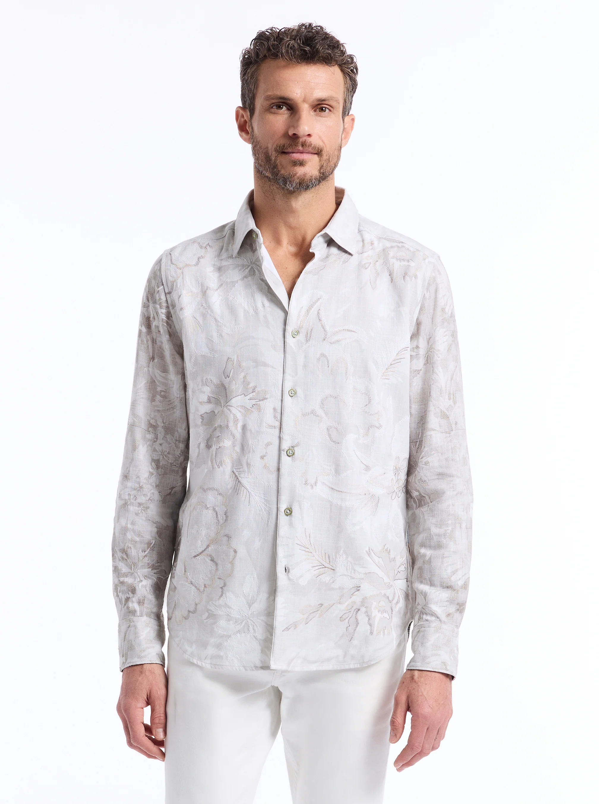 SAND CRUISER LONG SLEEVE BUTTON DOWN SHIRT - Image 4