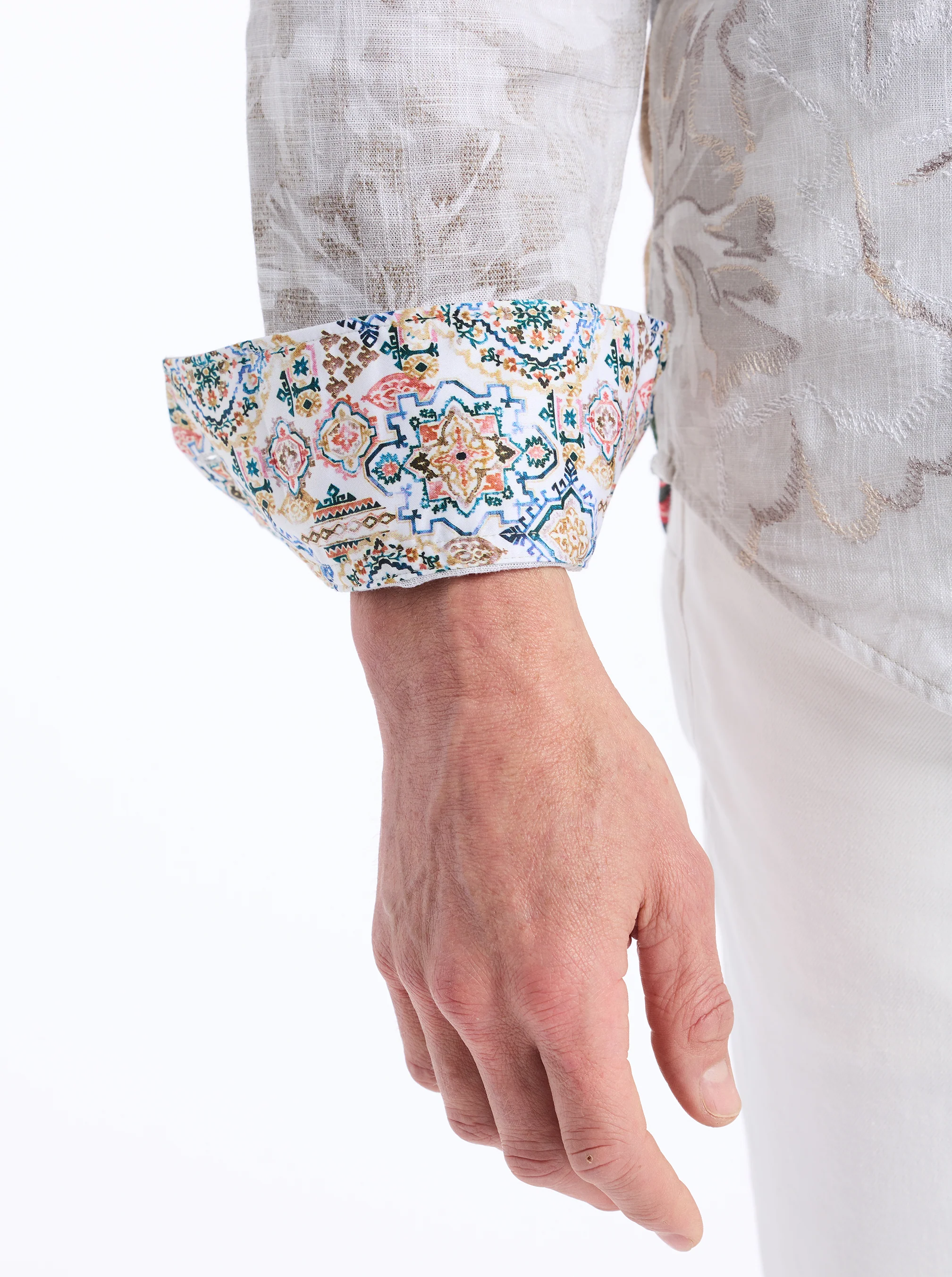 SAND CRUISER LONG SLEEVE BUTTON DOWN SHIRT - Image 7