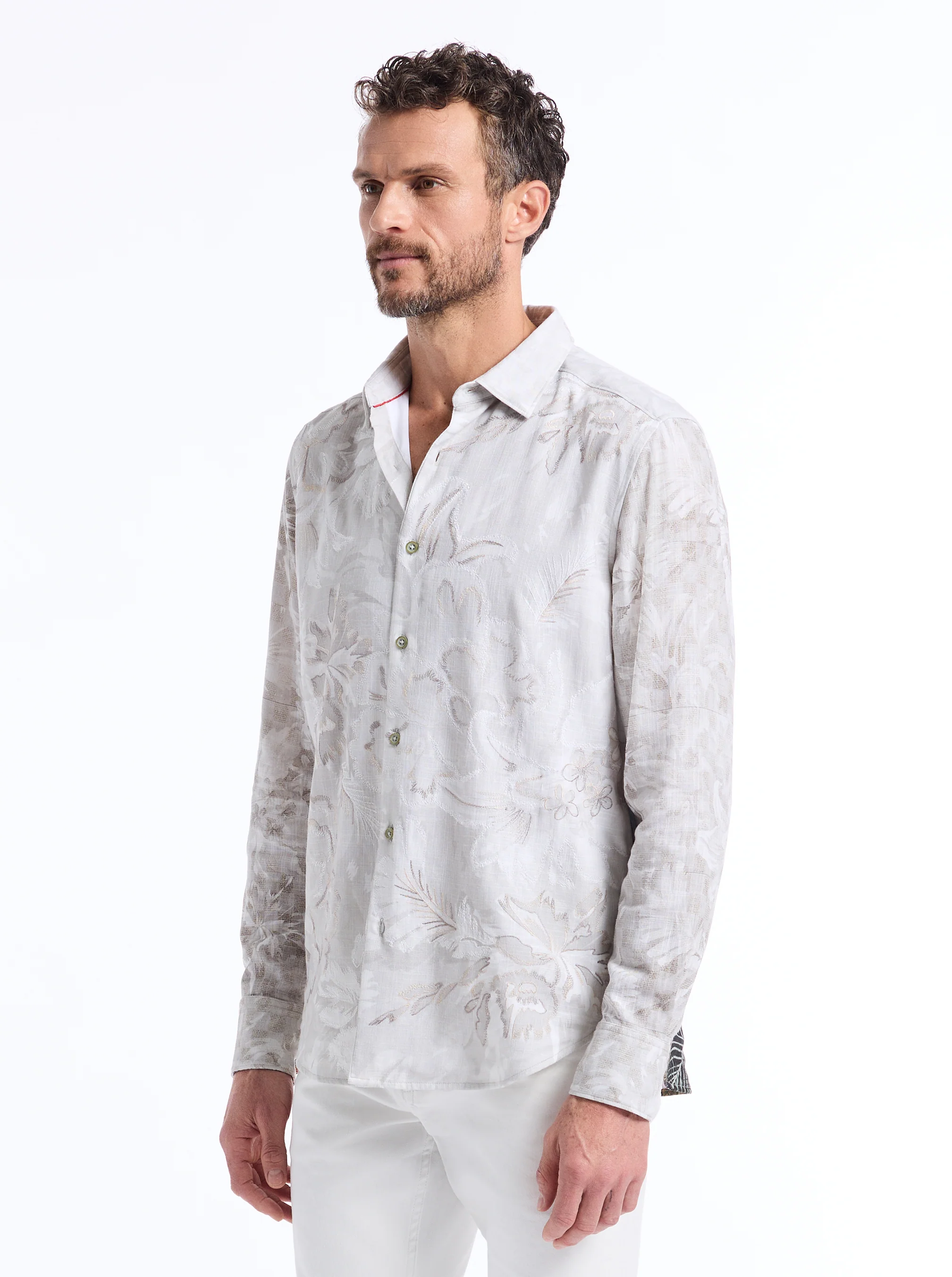 SAND CRUISER LONG SLEEVE BUTTON DOWN SHIRT - Image 9