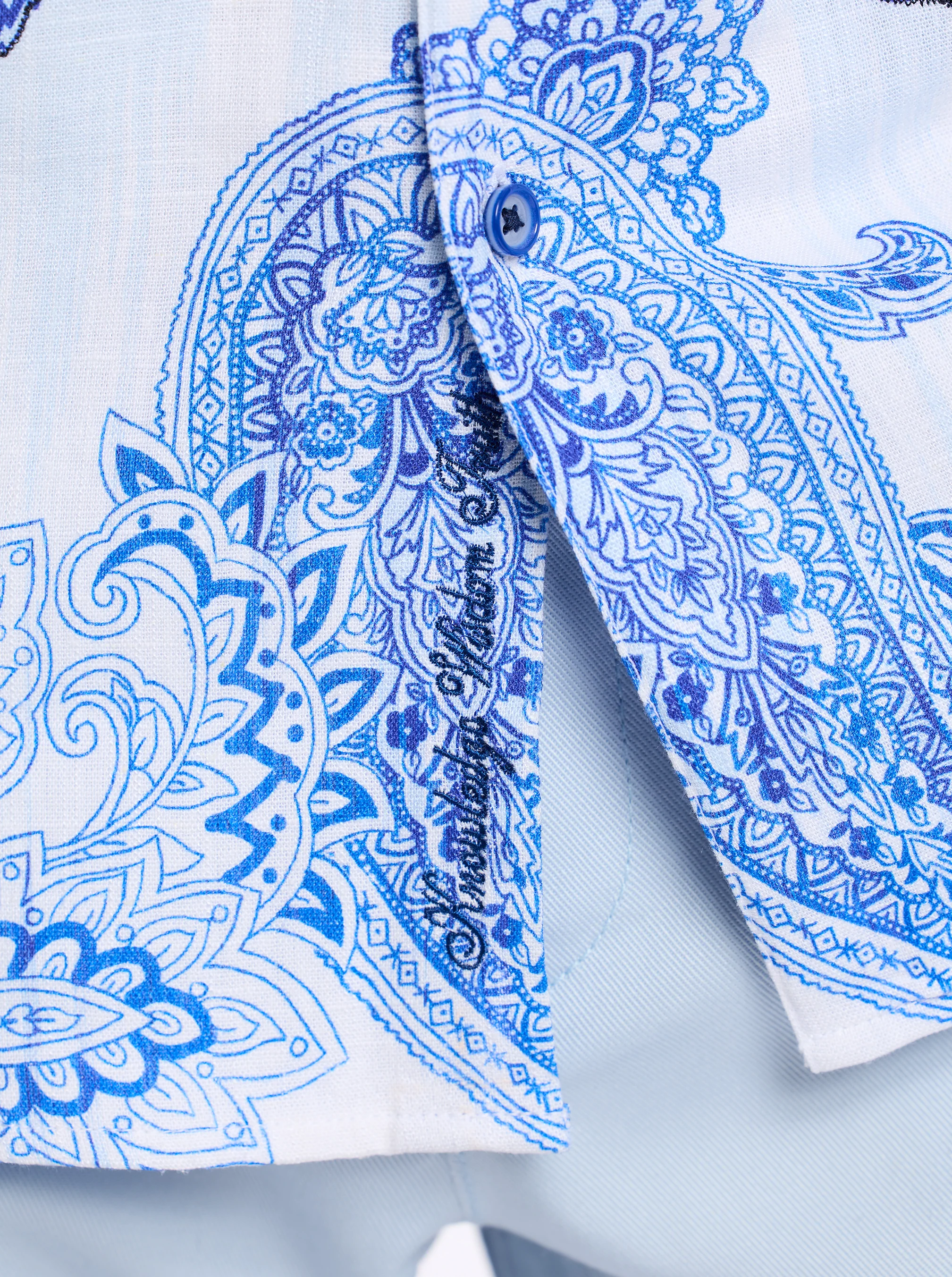 SPENSER SHORT SLEEVE BUTTON DOWN SHIRT - Image 5
