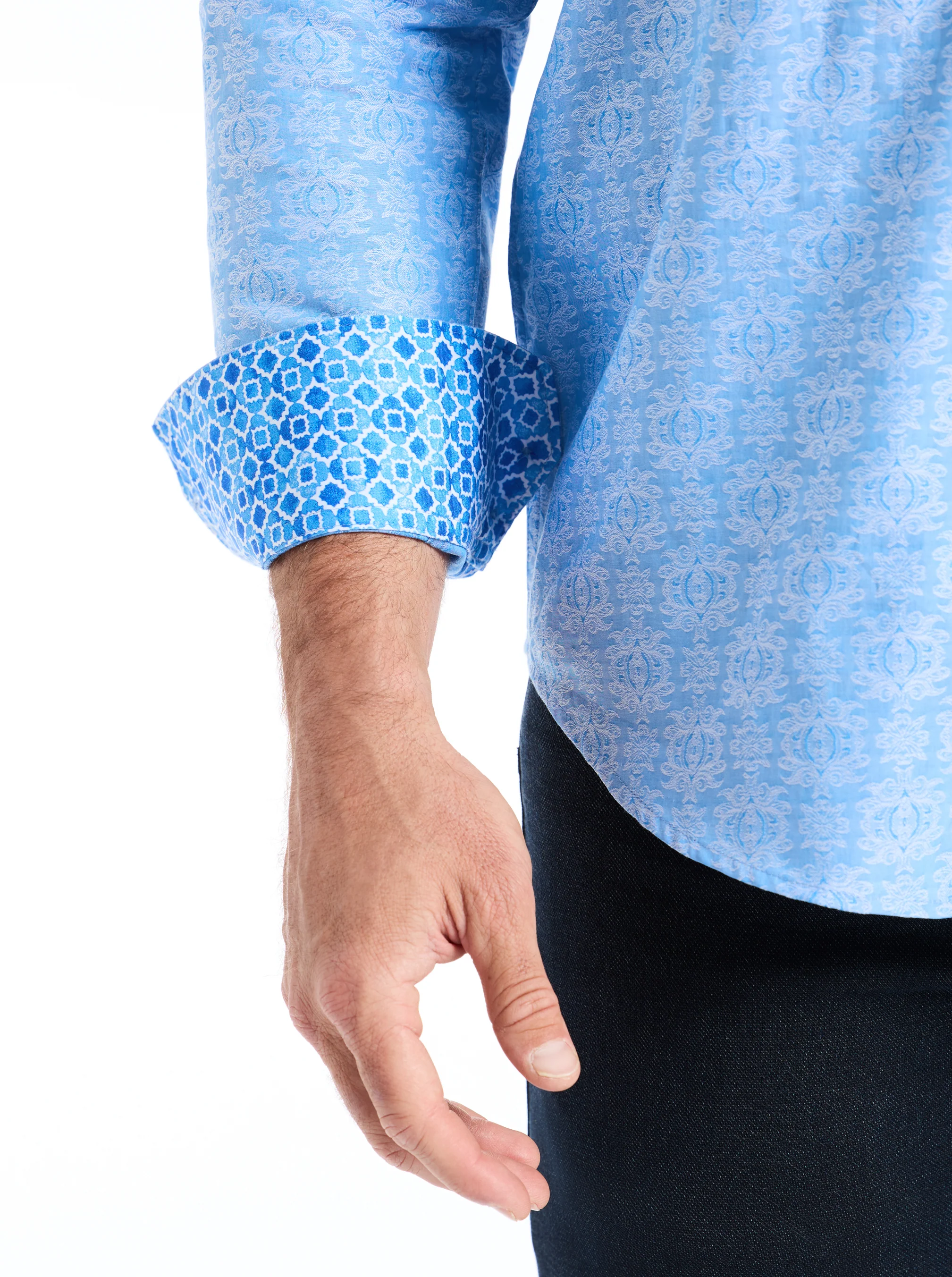 STELLMAN LONG SLEEVE BUTTON DOWN SHIRT - Image 2