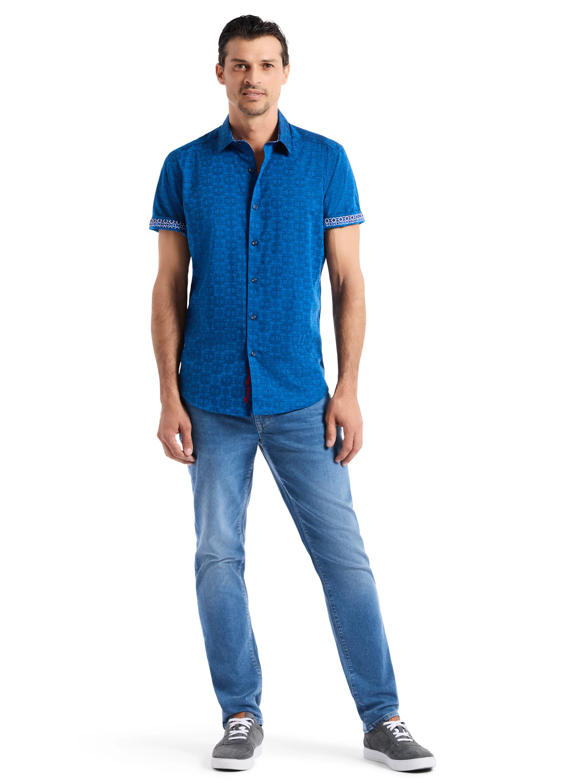 STELLMAN SHORT SLEEVE BUTTON DOWN SHIRT - Image 5