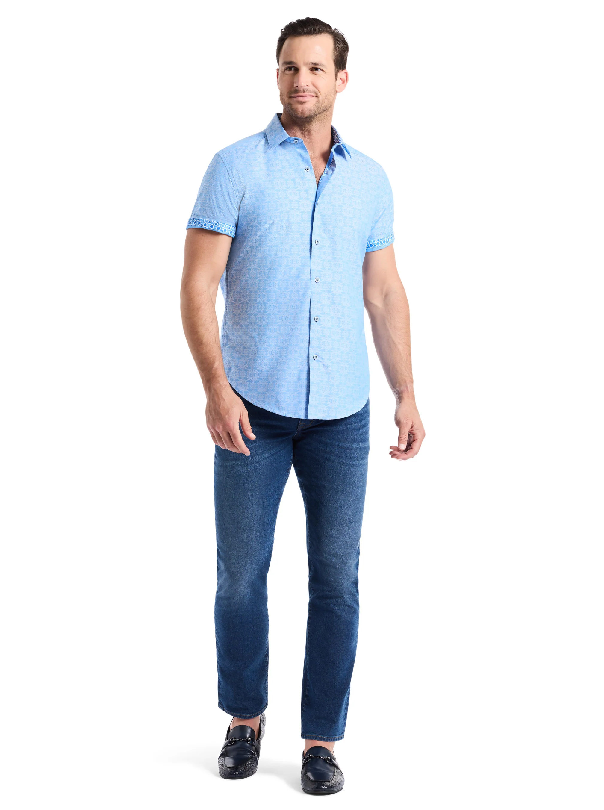 STELLMAN SHORT SLEEVE BUTTON DOWN SHIRT - Image 5