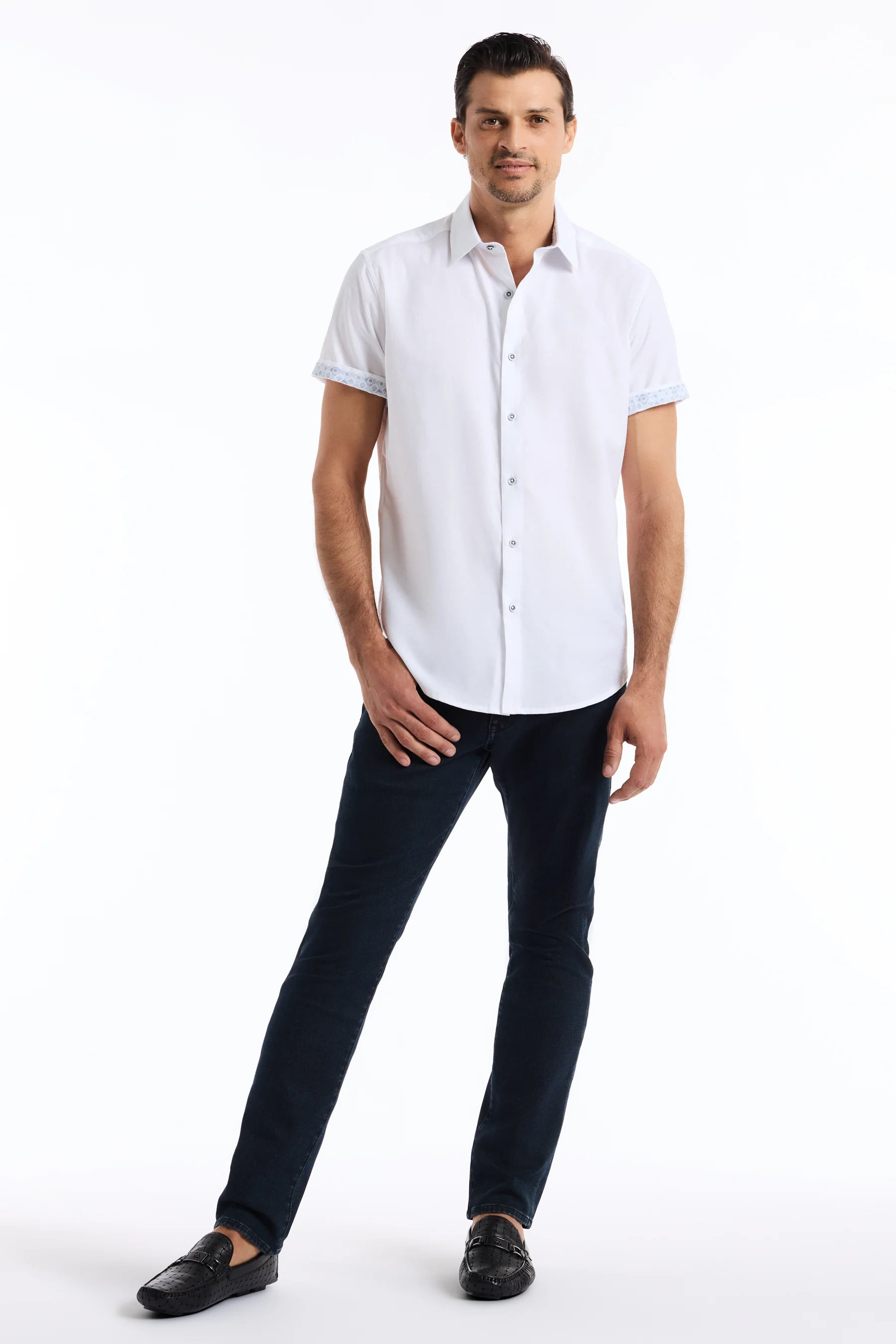 STELLMAN SHORT SLEEVE BUTTON DOWN SHIRT - Image 5