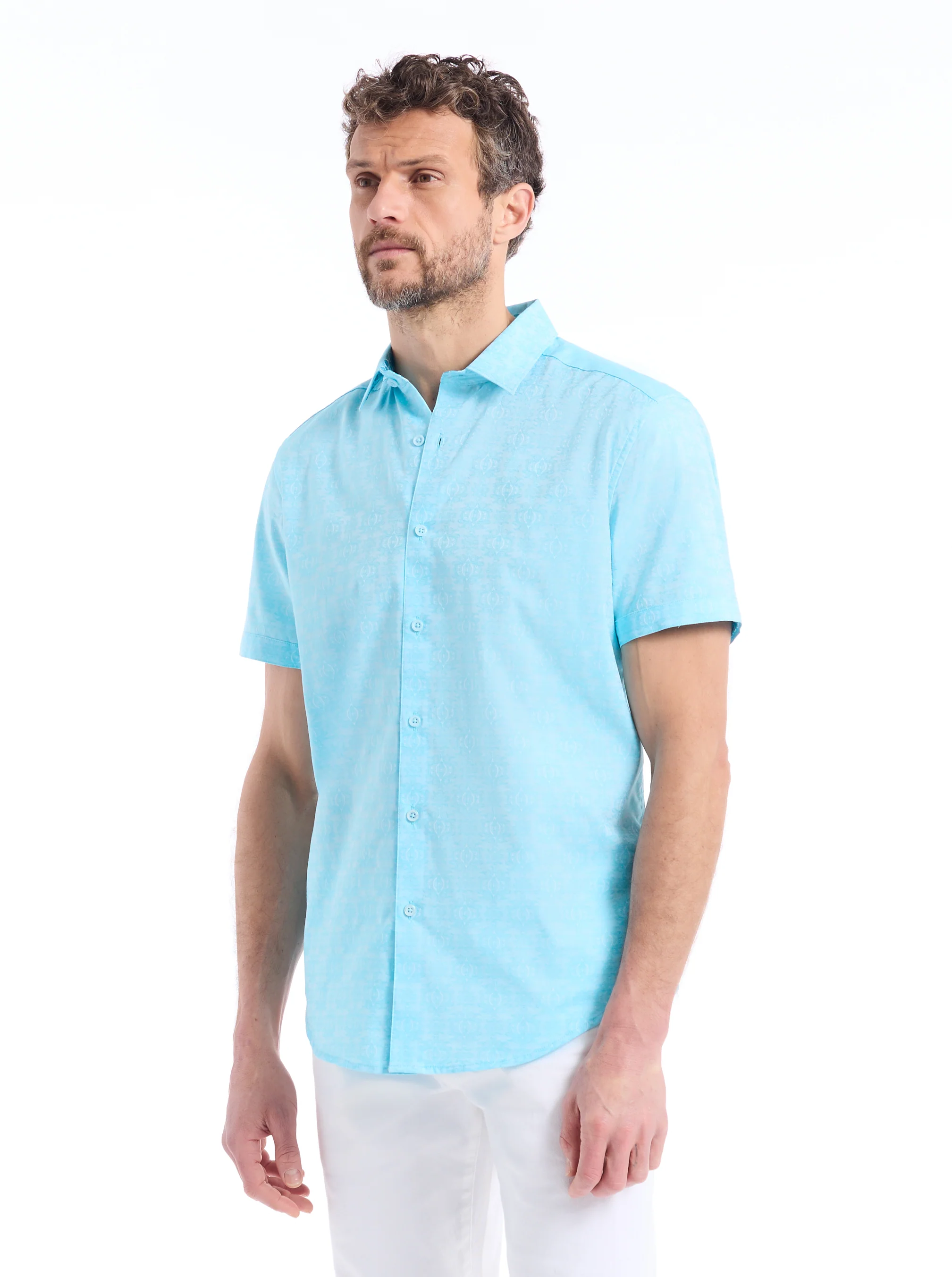 STELLMAN SHORT SLEEVE BUTTON DOWN SHIRT - Image 5