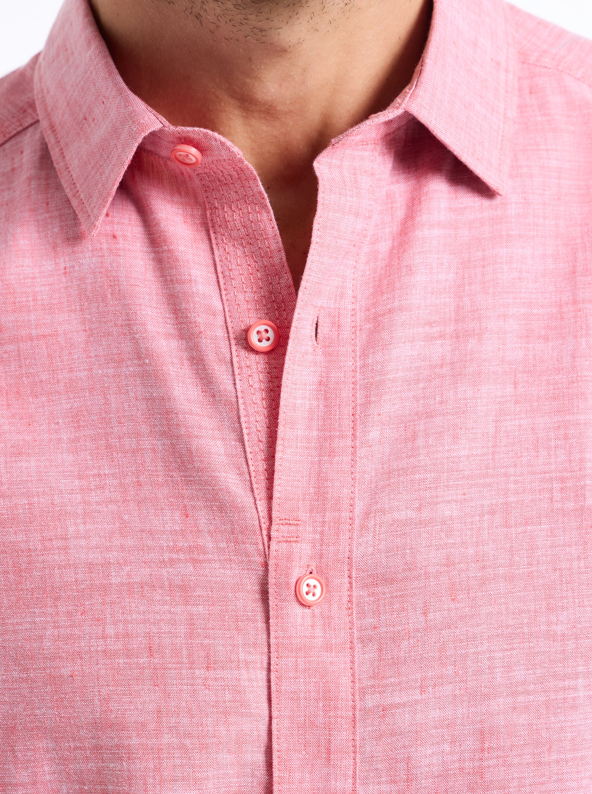 SUTTON SHORT SLEEVE BUTTON DOWN SHIRT - Image 3