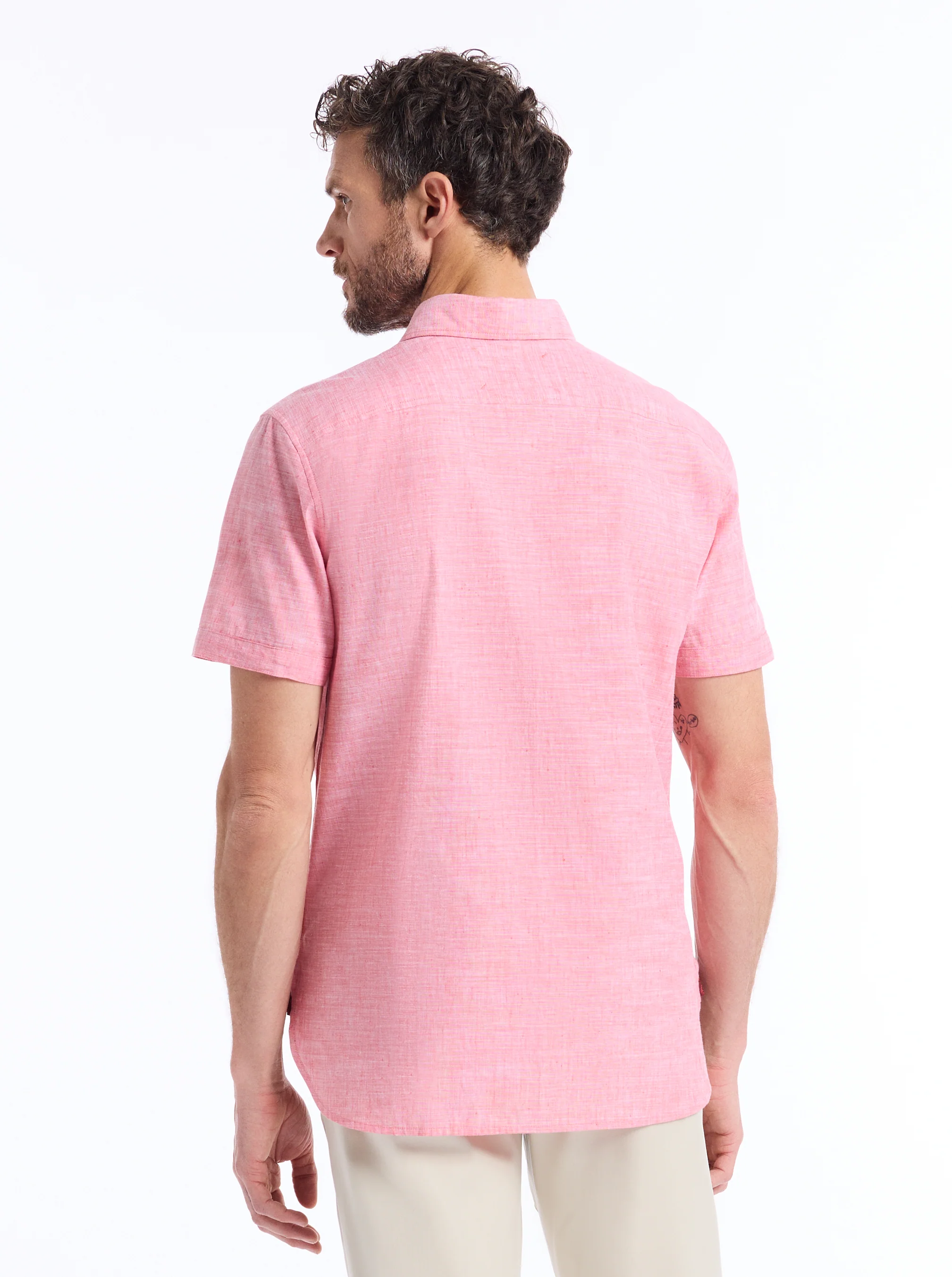 SUTTON SHORT SLEEVE BUTTON DOWN SHIRT - Image 5