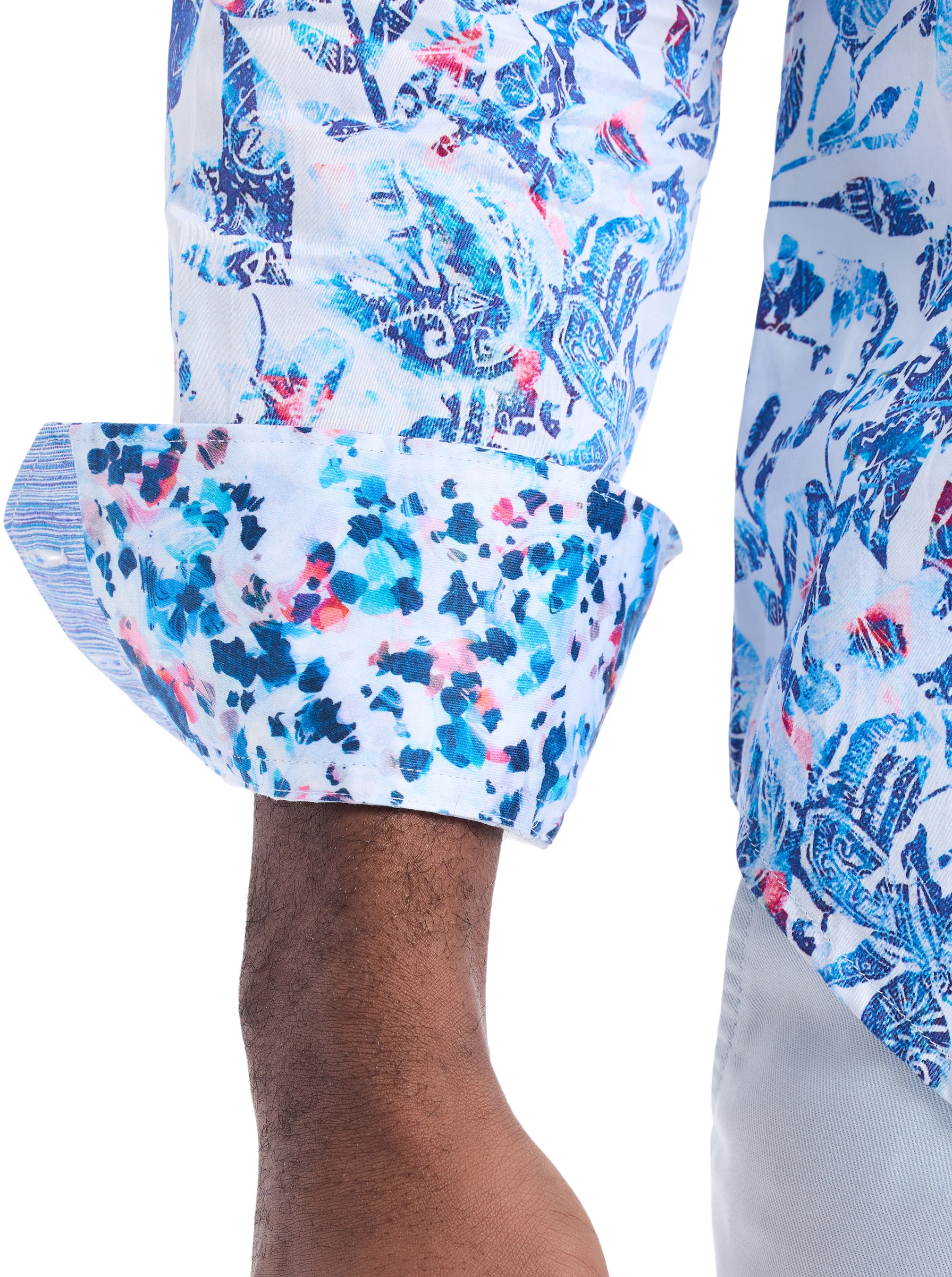 TENSTON LONG SLEEVE BUTTON DOWN SHIRT - Image 3