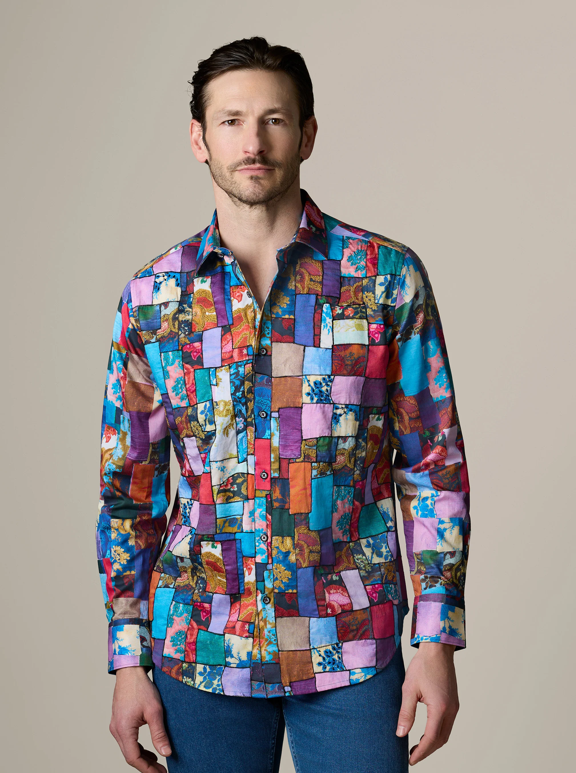 THEBERTON LONG SLEEVE BUTTON DOWN SHIRT - Image 2