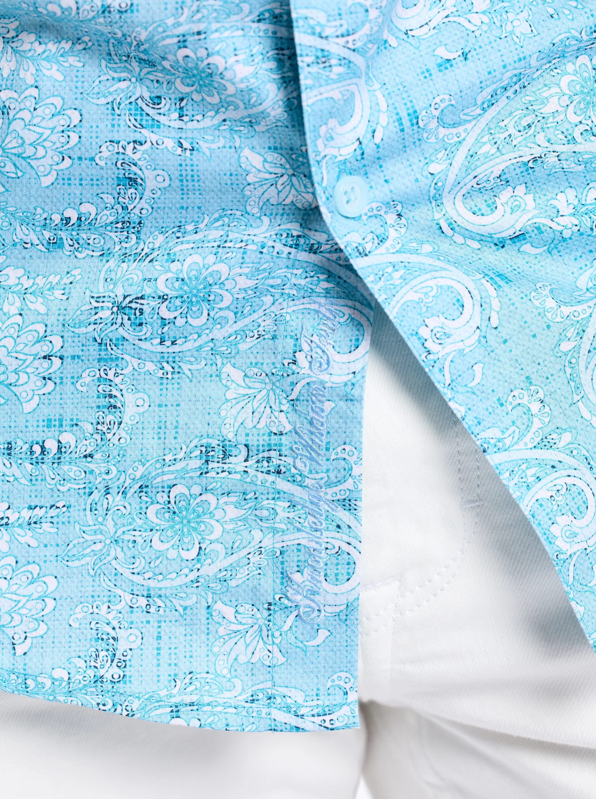 TOWAN LONG SLEEVE BUTTON DOWN SHIRT - Image 3