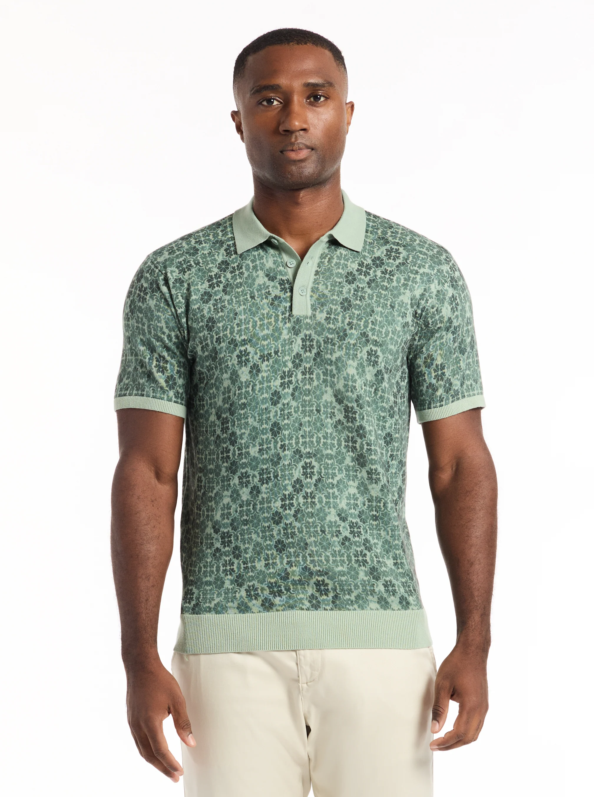 VESEY SHORT SLEEVE SWEATER POLO