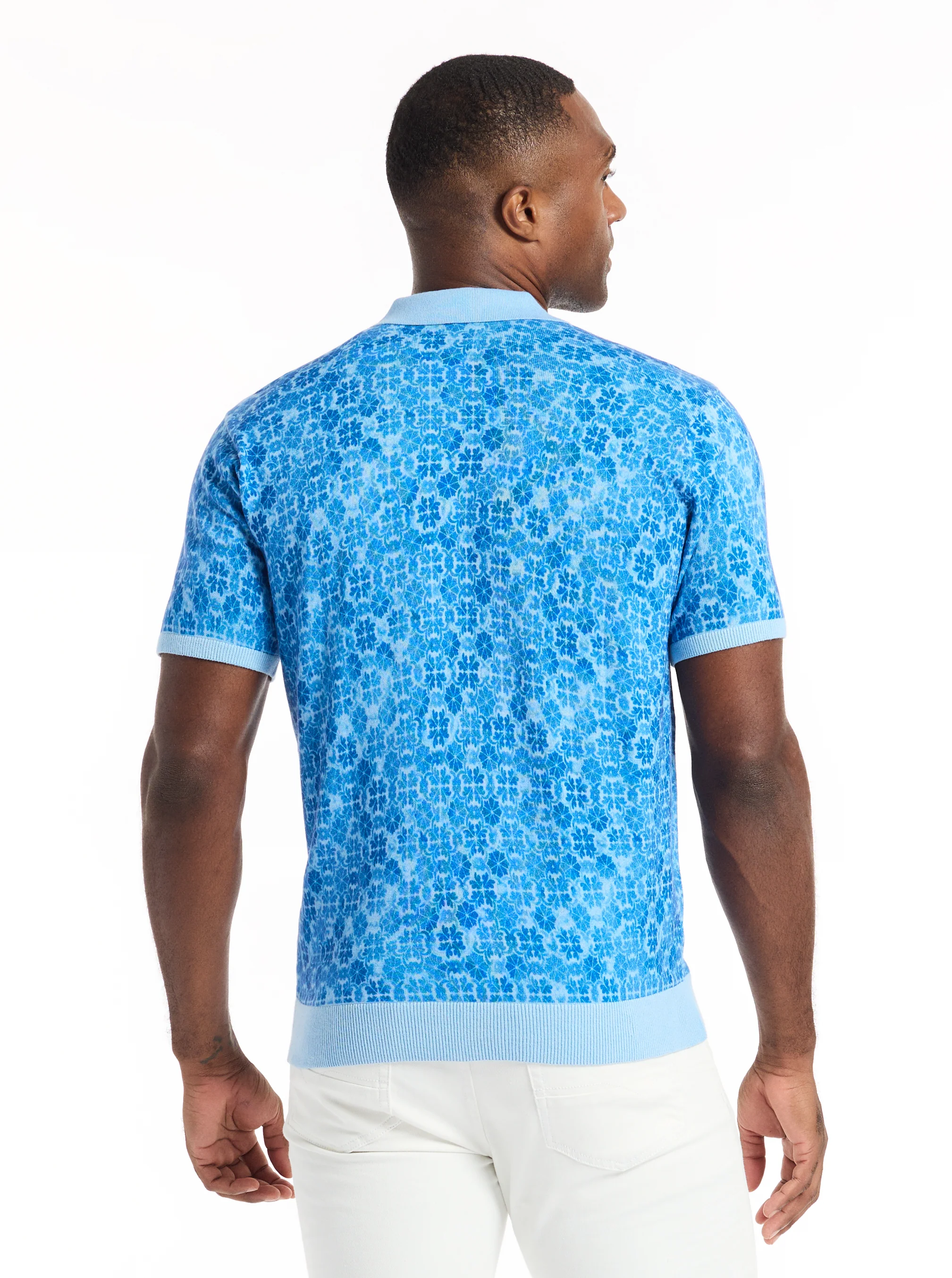 VESEY SHORT SLEEVE SWEATER POLO - Image 3