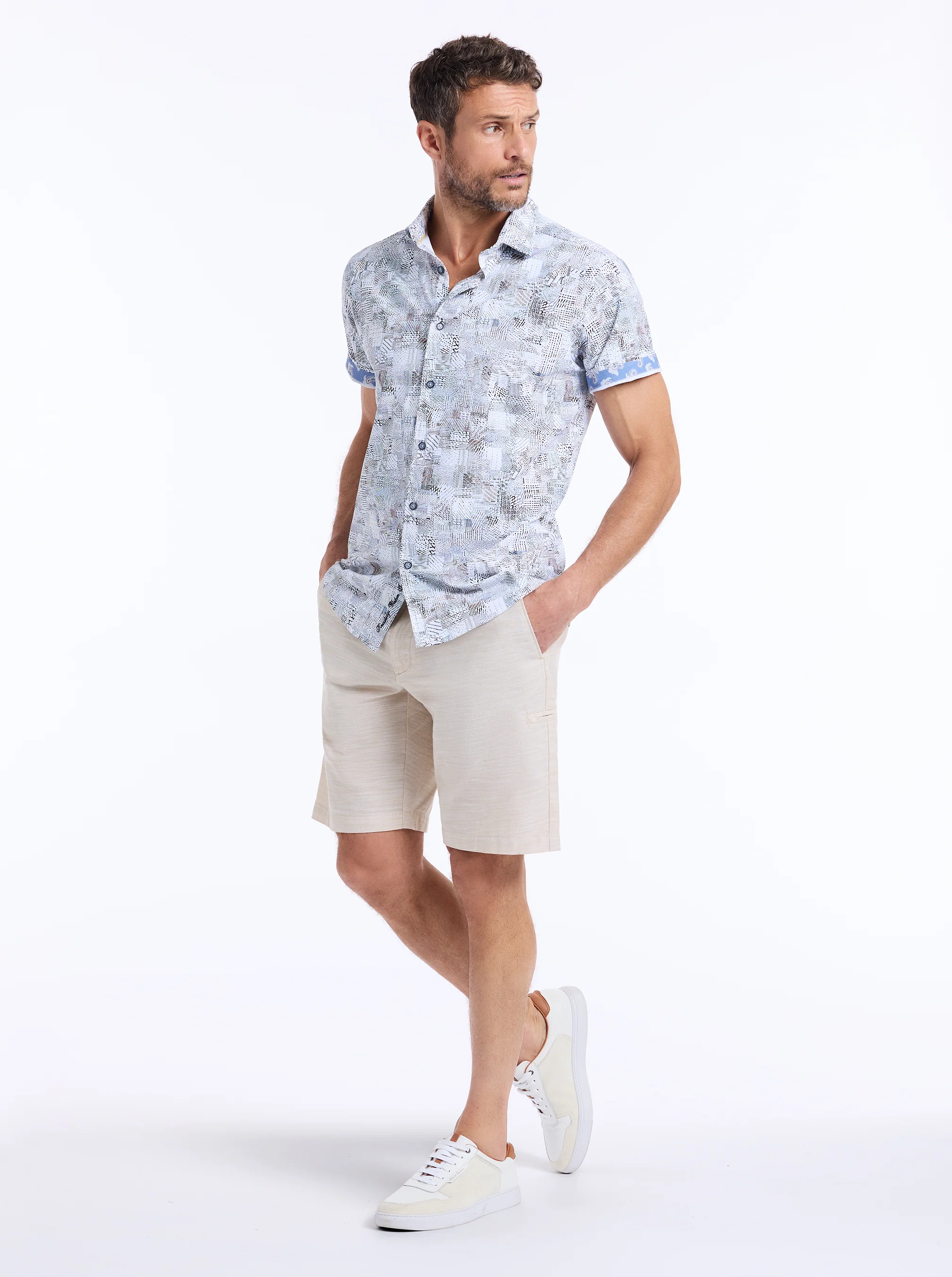 WRATHBONE SHORT SLEEVE BUTTON DOWN SHIRT - Image 7