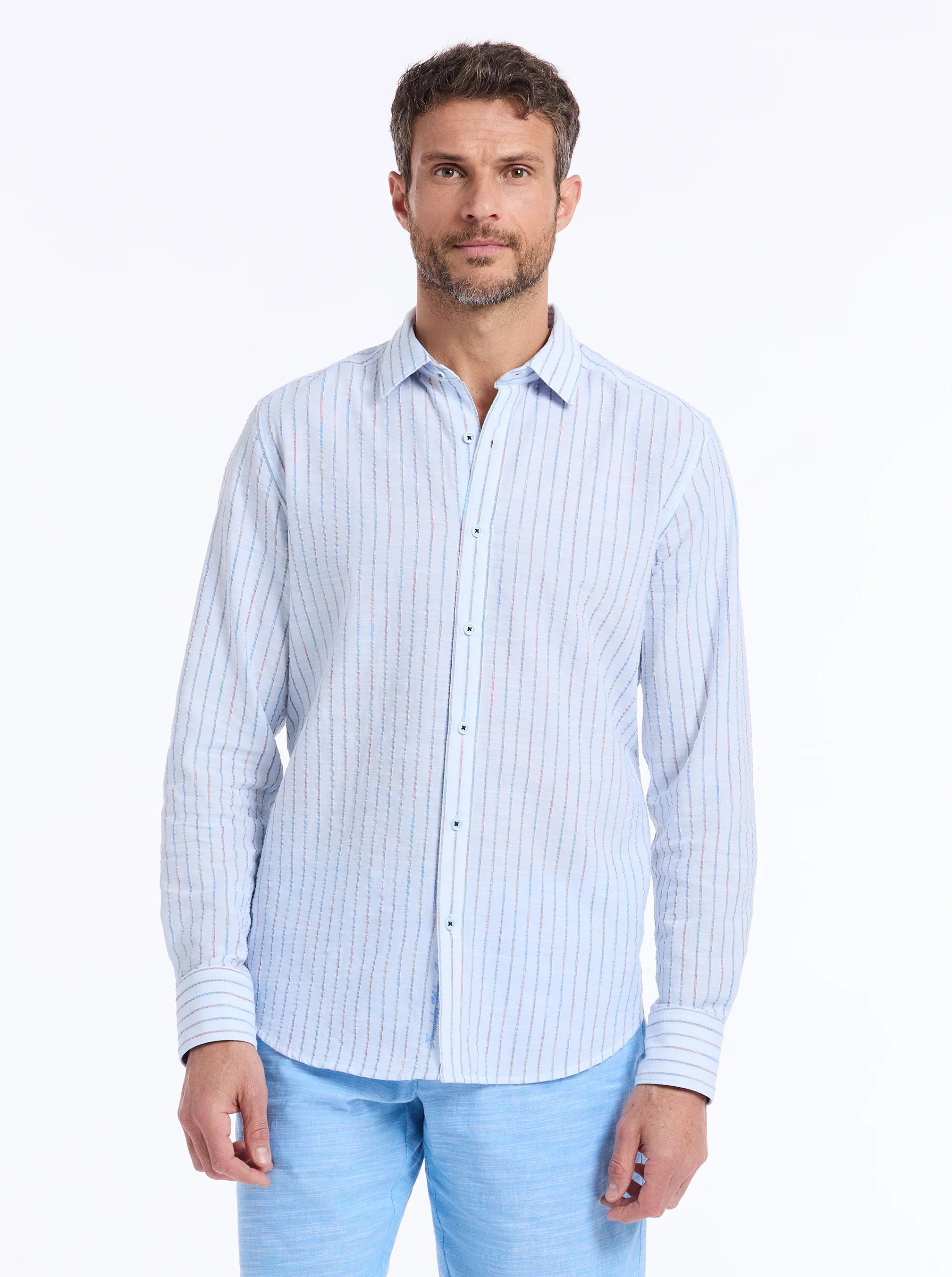 WYTHBURN LONG SLEEVE BUTTON DOWN SHIRT - Image 2