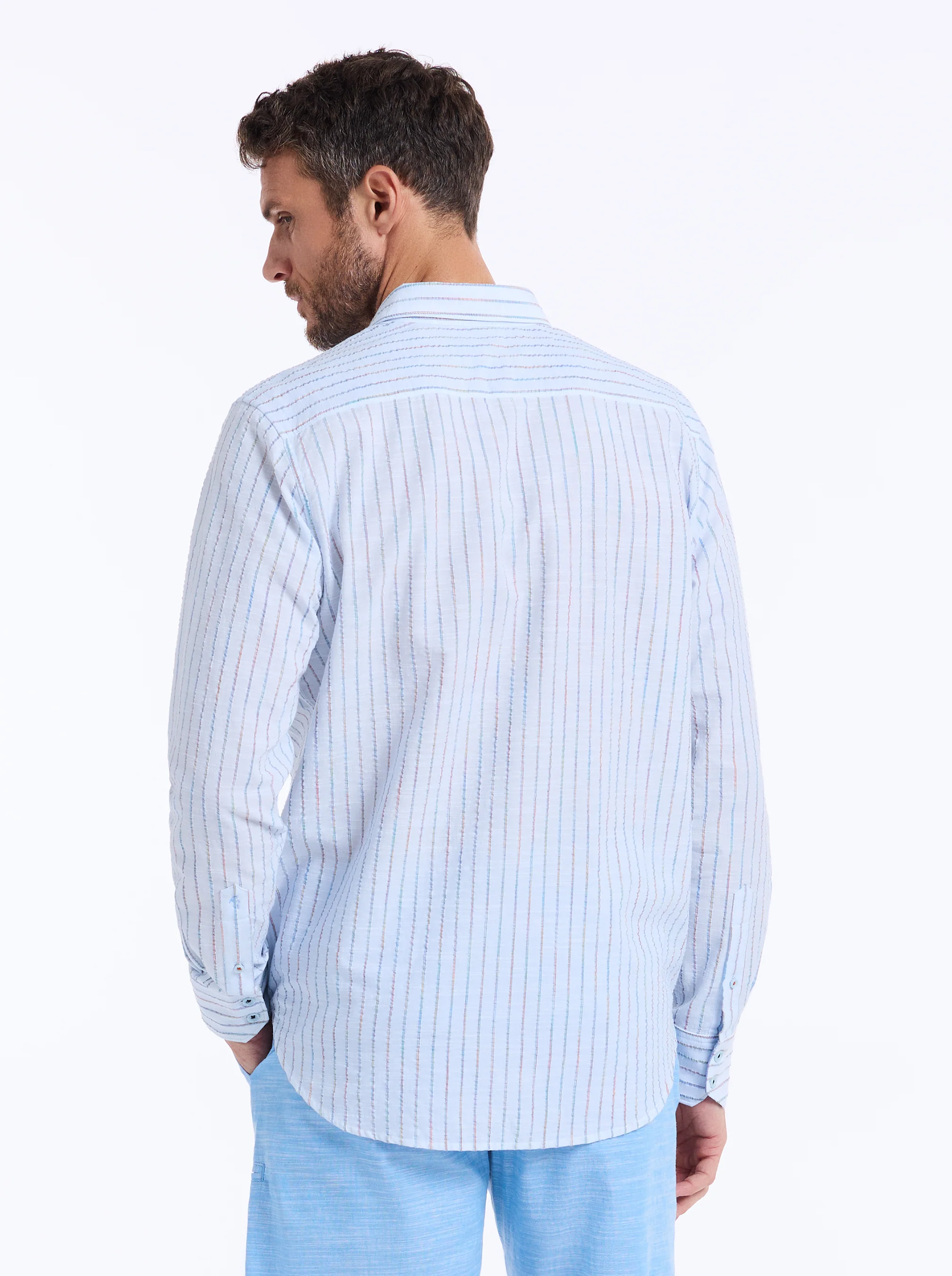 WYTHBURN LONG SLEEVE BUTTON DOWN SHIRT - Image 5